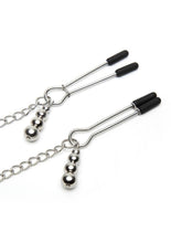 Load image into Gallery viewer, Fifty Shades Of Grey Play Nice Satin and Lace Collar Andamp; Nipple Clamps
