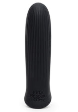 Load image into Gallery viewer, Fifty Shades Of Grey Sensation Rechargeable Silicone Bullet Vibrator - Black

