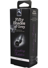 Load image into Gallery viewer, Fifty Shades Of Grey Something Forbidden Butt Plug - Black
