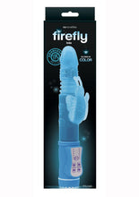 Load image into Gallery viewer, Firefly Lola Glow In The Dark Thrusting and Rotating Rabbit - Blue/Glow In The Dark
