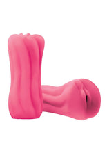 Load image into Gallery viewer, Firefly Yoni Silicone Masturbator Glow In The Dark - Pussy - Glow In The Dark/Pink
