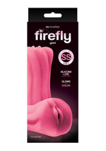 Load image into Gallery viewer, Firefly Yoni Silicone Masturbator Glow In The Dark - Pussy - Glow In The Dark/Pink
