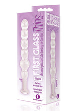 Load image into Gallery viewer, First Glass Thins Elliptical Glass Plug - Clear
