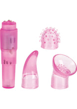 Load image into Gallery viewer, First Time Travel Teaser Wand Massager Kit - Pink
