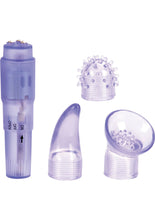Load image into Gallery viewer, First Time Travel Teaser Wand Massager Kit - Purple
