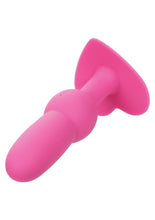 Load image into Gallery viewer, First Time Vibrating Beaded Silicone Rechargeable Probe - Pink
