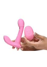 Load image into Gallery viewer, Flickers G-Flick Flicking G-Spot Rechargeable Silicone Vibrator with Remote
