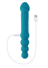 Load image into Gallery viewer, Flip Flop Rechargeable Silicone Dual End Vibrator

