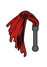 Load image into Gallery viewer, Flogger Enamel Pin - Grey/Red
