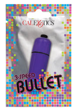 Load image into Gallery viewer, Foil Pack 3-Speed Bullet Vibrator - Purple
