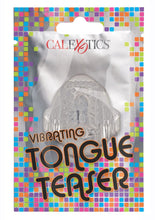 Load image into Gallery viewer, Foil Pack Vibrating Tongue Teaser - Clear

