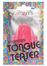 Load image into Gallery viewer, Foil Pack Vibrating Tongue Teaser - Pink
