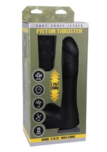 Load image into Gallery viewer, Fort Troff&#39;s Piston Thruster Rechargeable Silicone Mini Machine - Black
