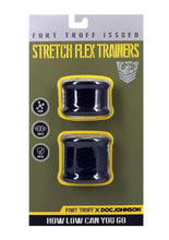 Load image into Gallery viewer, Fort Troff Stretch Flex Silicone Trainers - Black
