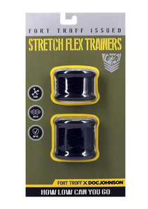 Fort Troff Stretch Flex Silicone Trainers - Black