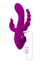 Load image into Gallery viewer, Fourgasm Rechargeable Silicone Multi Stimulator
