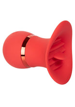 Load image into Gallery viewer, French Kiss Charmer Silicone Clitoral Stimulator - Red
