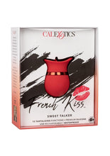 Load image into Gallery viewer, French Kiss Sweet Talker Silicone Clitoral Stimulator - Red
