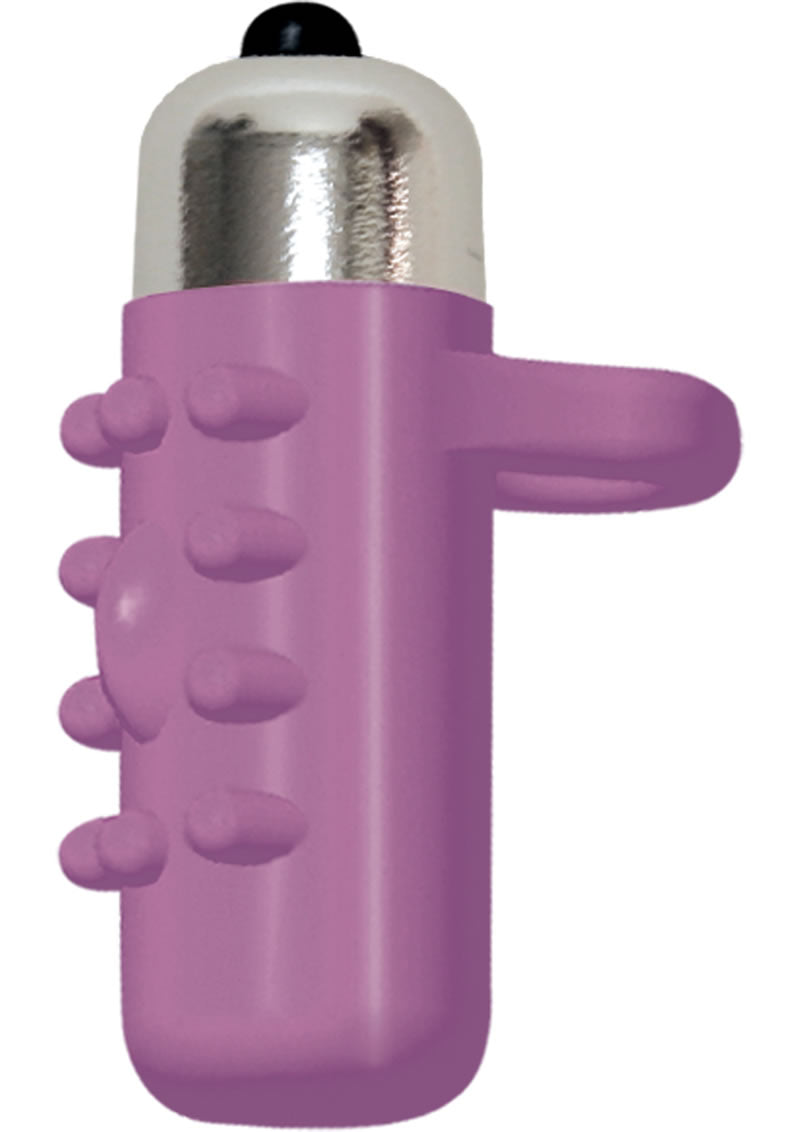 Frisky Fingers Silicone Finger Sleeve with Vibrating Bullet – Pleasures ...