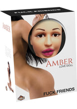 Load image into Gallery viewer, Fuck Friends Amber Inflatable Love Doll with Vibrating Vagina Waterproof - Vanilla
