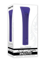 Load image into Gallery viewer, Full Coverage Rechargeable Silicone Bullet - Purple
