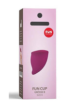 Load image into Gallery viewer, Fun Cup B Silicone Menstrual Cup - Grape/Purple
