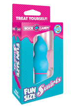 Load image into Gallery viewer, Fun Size Swirls Bullet Vibrator - Blue - Small
