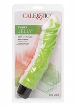 Load image into Gallery viewer, Funky Jelly Big Vibrator - Multicolor - 8in

