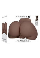 Load image into Gallery viewer, Gender X A Handful Male Anal Masturbator - Chocolate
