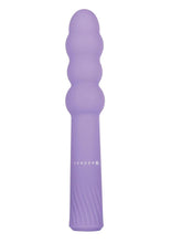 Load image into Gallery viewer, Gender X Bumpy Ride Rechargeable Silicone Vibrator - Purple
