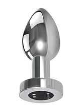 Load image into Gallery viewer, Gender X Rockin Rechargeable Metal XL Plug - Metal/Silver - XLarge
