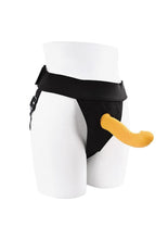 Load image into Gallery viewer, Gender X Sweet Embrace Rechargeable Silicone Dual Vibrating Strap-On with Remote Control
