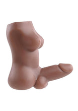 Load image into Gallery viewer, Gender X The Complete Package Full Body Textured Stroker - Chocolate
