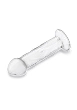 Load image into Gallery viewer, Glas Dildo Glass with Veins and Flat Base
