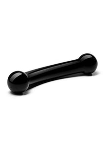 Glas Double Bull Black Dildo