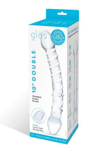 Load image into Gallery viewer, Glas Double Trouble Glass Dildo - Clear
