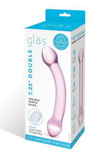 Load image into Gallery viewer, Glas Double Trouble Purple Dildo - Purple
