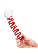 Load image into Gallery viewer, Glas Mr. Swirly Glass Dildo
