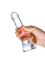 Load image into Gallery viewer, Glas Realistic Curved Glass G-Spot Dildo
