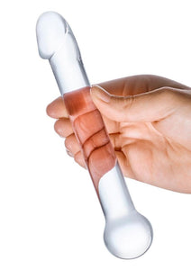 Glas Realistic Head Glass Dildo