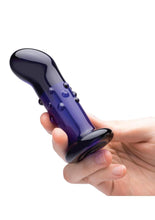 Load image into Gallery viewer, Glas Rechargeable Remote Controlled Vibrating Glass Dotted G-Spot/P-Spot Plug
