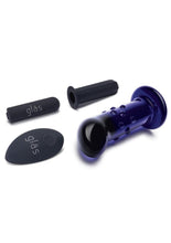 Load image into Gallery viewer, Glas Rechargeable Remote Controlled Vibrating Glass Dotted G-Spot/P-Spot Plug
