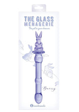 Load image into Gallery viewer, Glass Menagerie Rabbit Dildo - Purple
