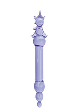 Load image into Gallery viewer, Glass Menagerie Unicorn Dildo - Purple
