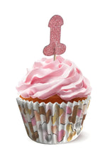 Load image into Gallery viewer, Glitterati Penis Party Cupcake - Multicolor - 48 Pieces/Set
