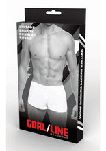 Load image into Gallery viewer, Goal Line Extreme Split Booty Shorts - Black - Medium/Small
