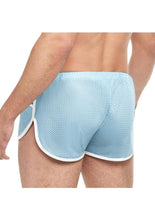 Load image into Gallery viewer, Goal Line Side Split Mesh Booty Shorts
