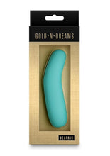 Load image into Gallery viewer, Gold-N-Dreams Beatrix Rechargeable Silicone Vibrator - Aqua/Blue
