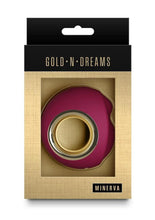 Load image into Gallery viewer, Gold-N-Dreams Minerva Rechargeable Silicone Vibrator - Gold/Magenta/Purple
