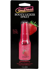 Load image into Gallery viewer, Goodhead Booty Licker Spray - Strawberry - 1oz
